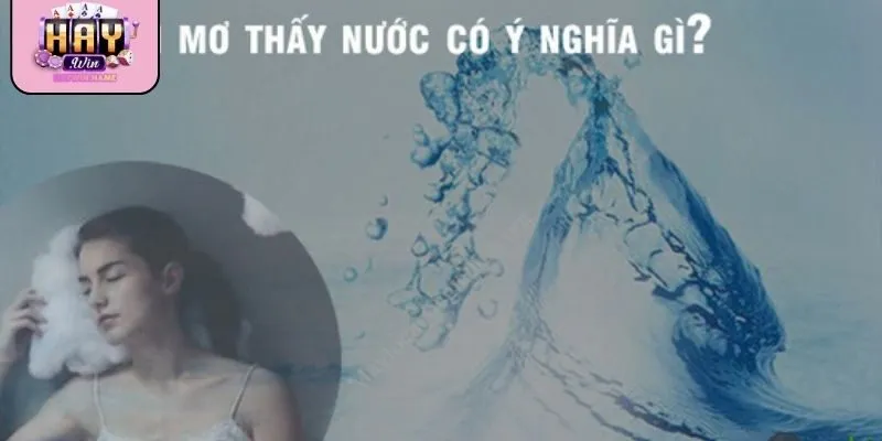 Giải mã nằm mơ thấy nước giúp nhận biết cảm xúc và cơ hội