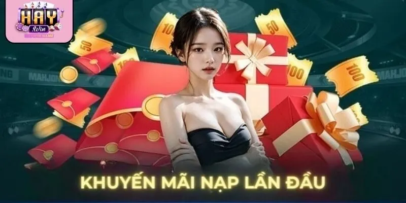 Khuyến mãi nạp đầu với tỷ lệ thưởng hấp dẫn dễ áp dụng