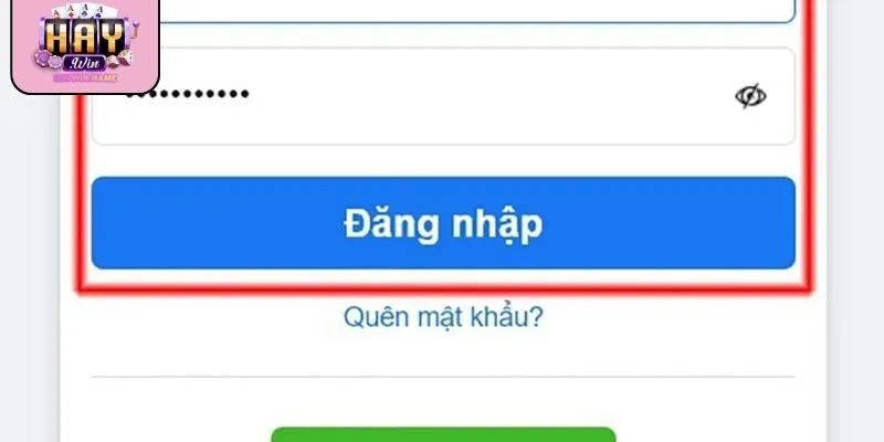 Khung hình minh họa giao diện đăng nhập Haywin rõ ràng và trực quan